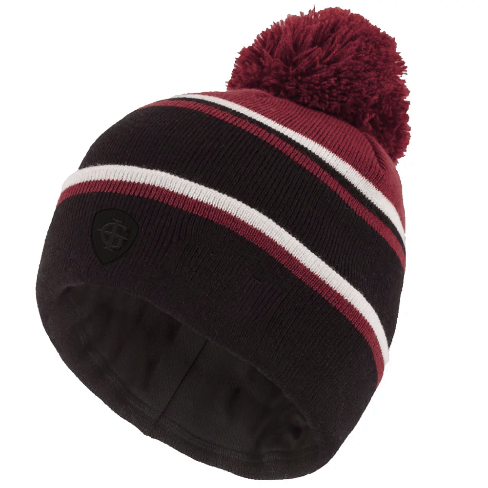 Island Green Pom Beanie Hat