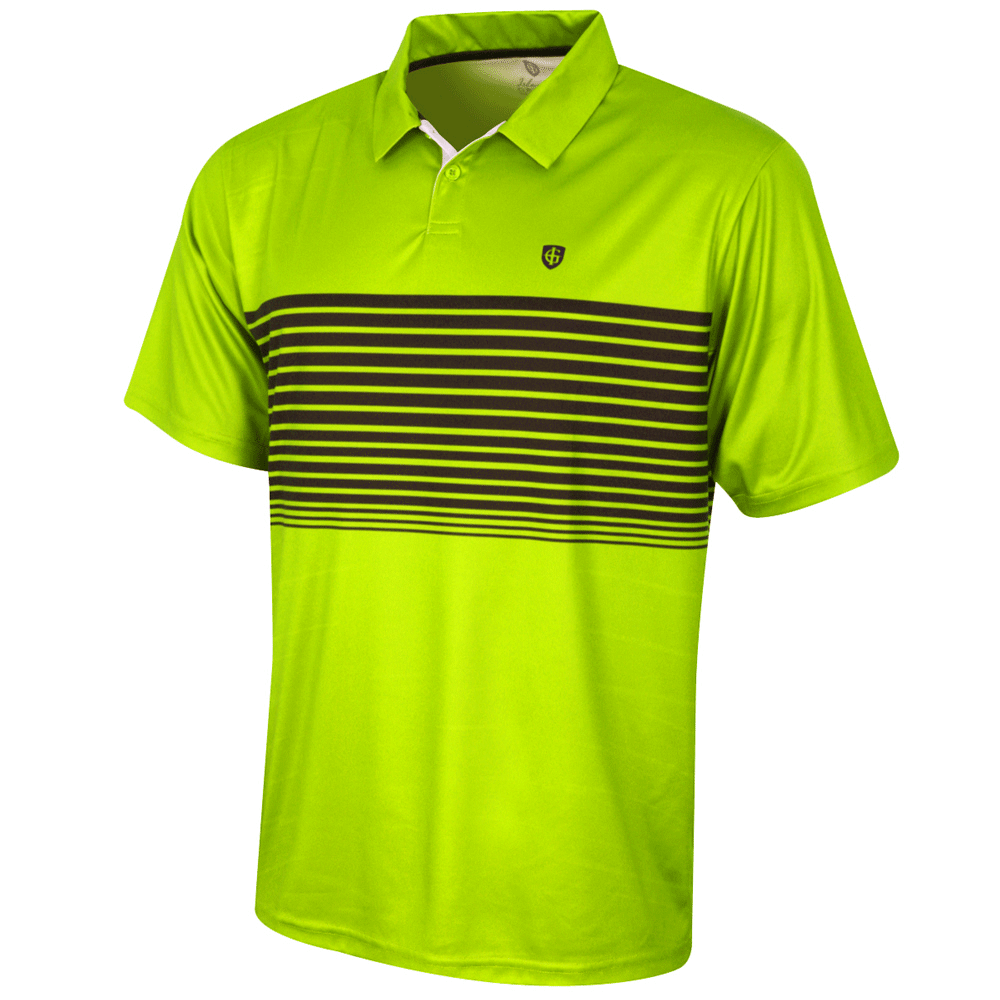Island Green Speed Stripe Polo