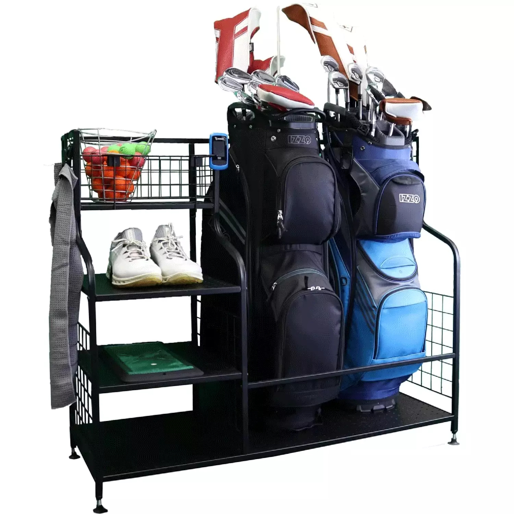 Izzo GOLF GARAGE ORGANISER STAND