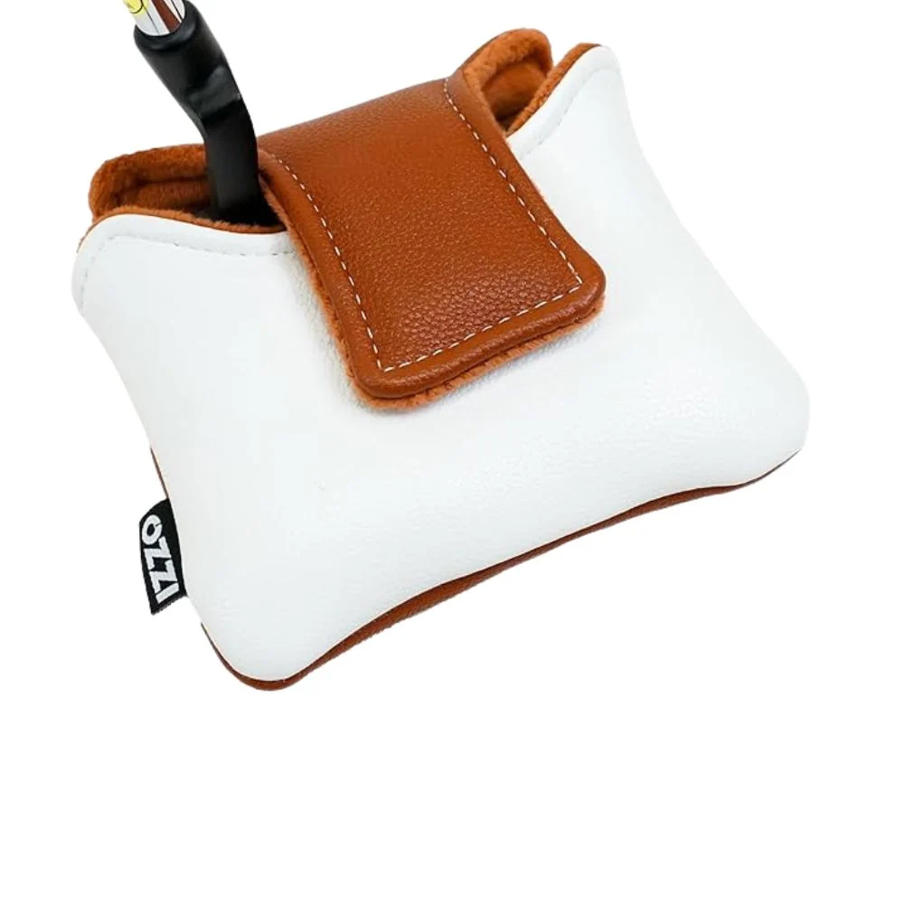 IZZO Golf Premium Spider Mallet Putter Headcover - / Camel - / Camel