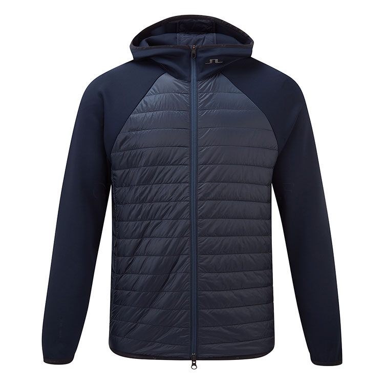 J.Lindeberg Hayden Quilt Hooded Wind Jacket Jl Gmow13076 Hybrid