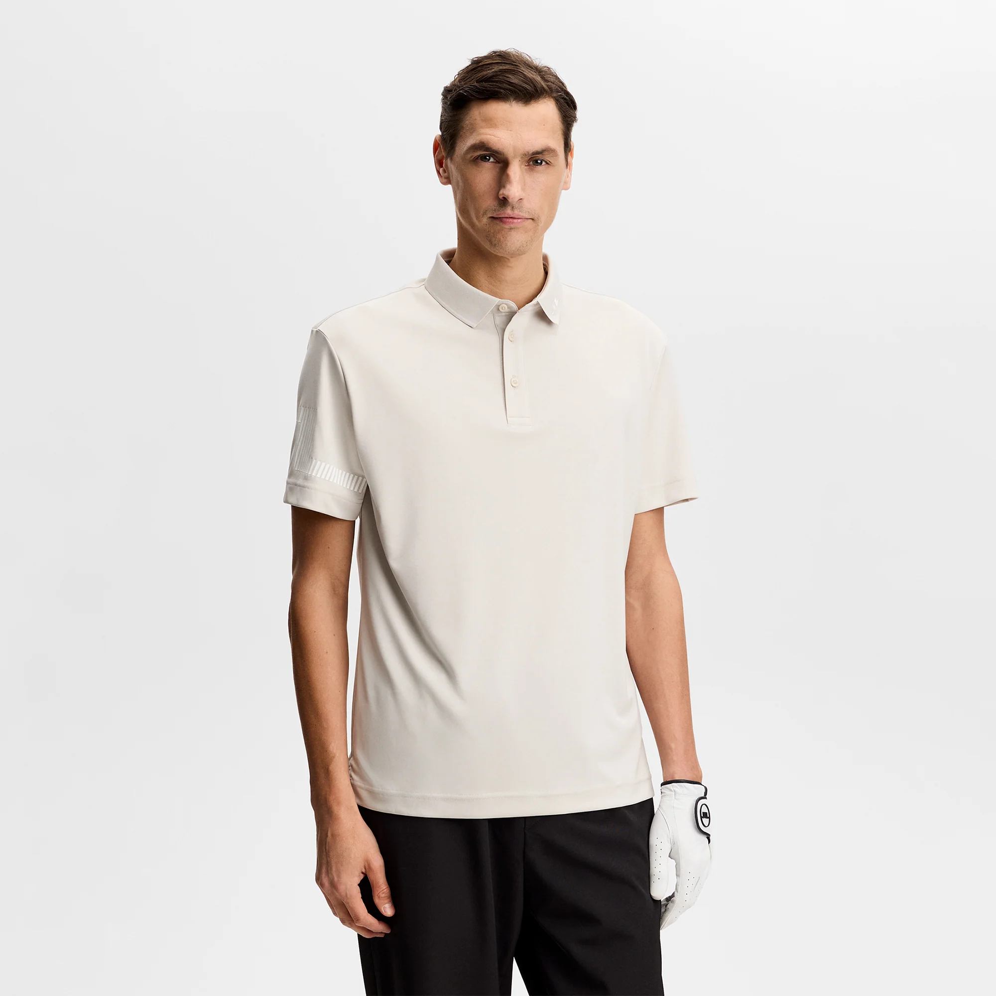 J.Lindeberg Heath Fit Polo Moonbeam 2x