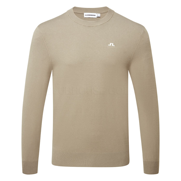 J.Lindeberg Henry Knitted Sweater Brindle Gmkw16703 U144