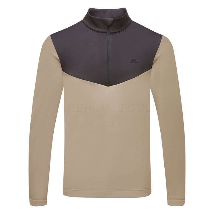 J.Lindeberg Maclean Zip Sweater Brindle Gmjs17071 U144