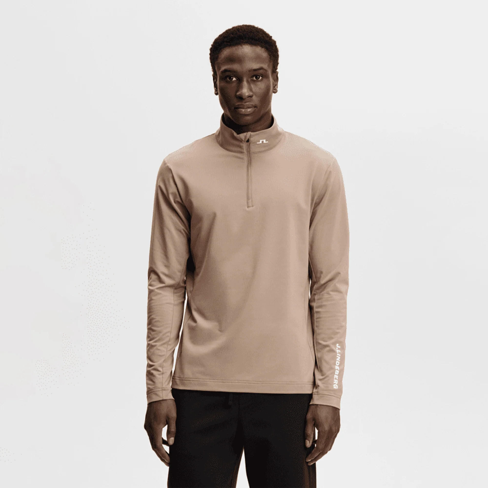J.Lindeberg Tour Tech Midlayer Brindle 2x
