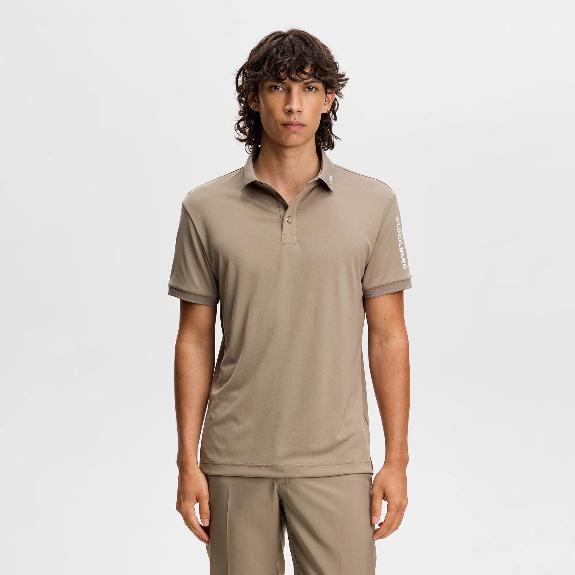 J.Lindeberg Tour Tech Polo Brindle 2x