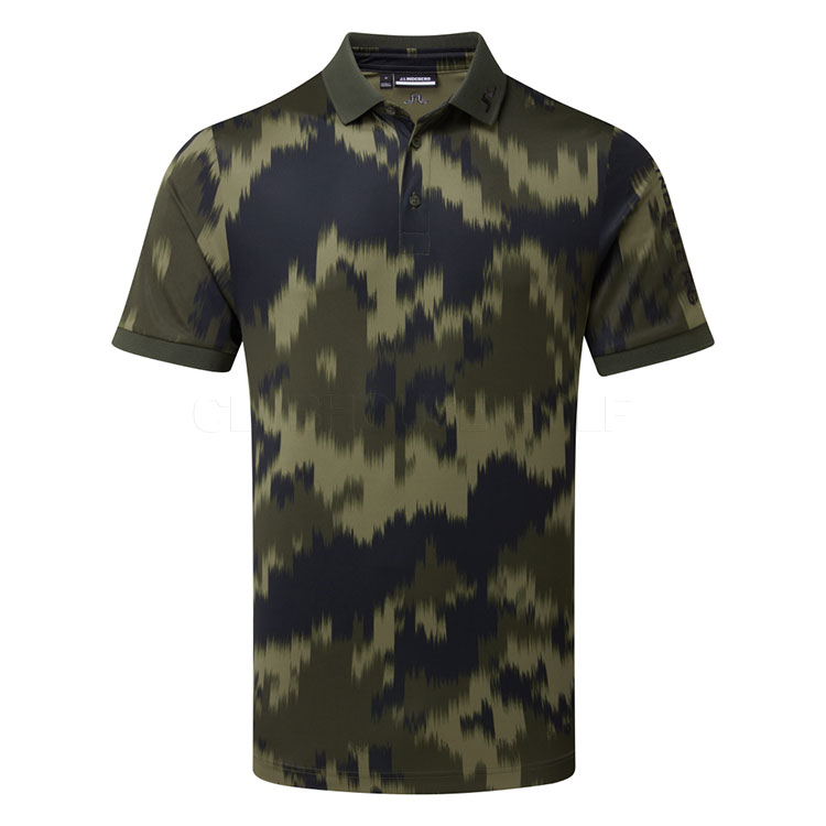 J.Lindeberg Tour Tech Print Polo Warp Gmjt13043 M538