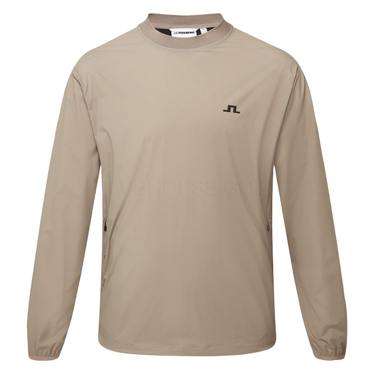 J.Lindeberg Waren Crewneck Wind Top Brindle Gmow17031 U144