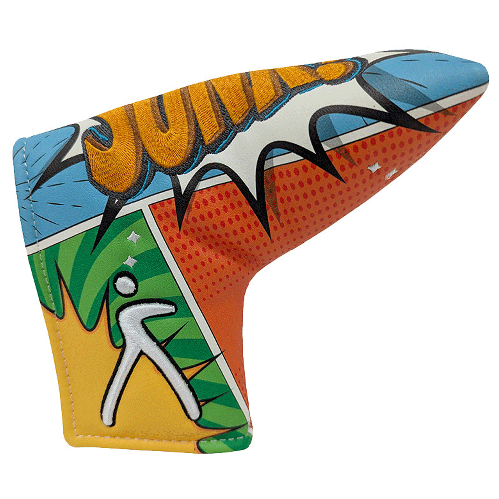 Krave CLASSIC COMIC BOOK BLADE PUTTER HEADCOVER