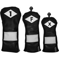 Longridge PU DRIVER, FAIRWAY & HYBRID PREMIUM GOLF HEADCOVERS