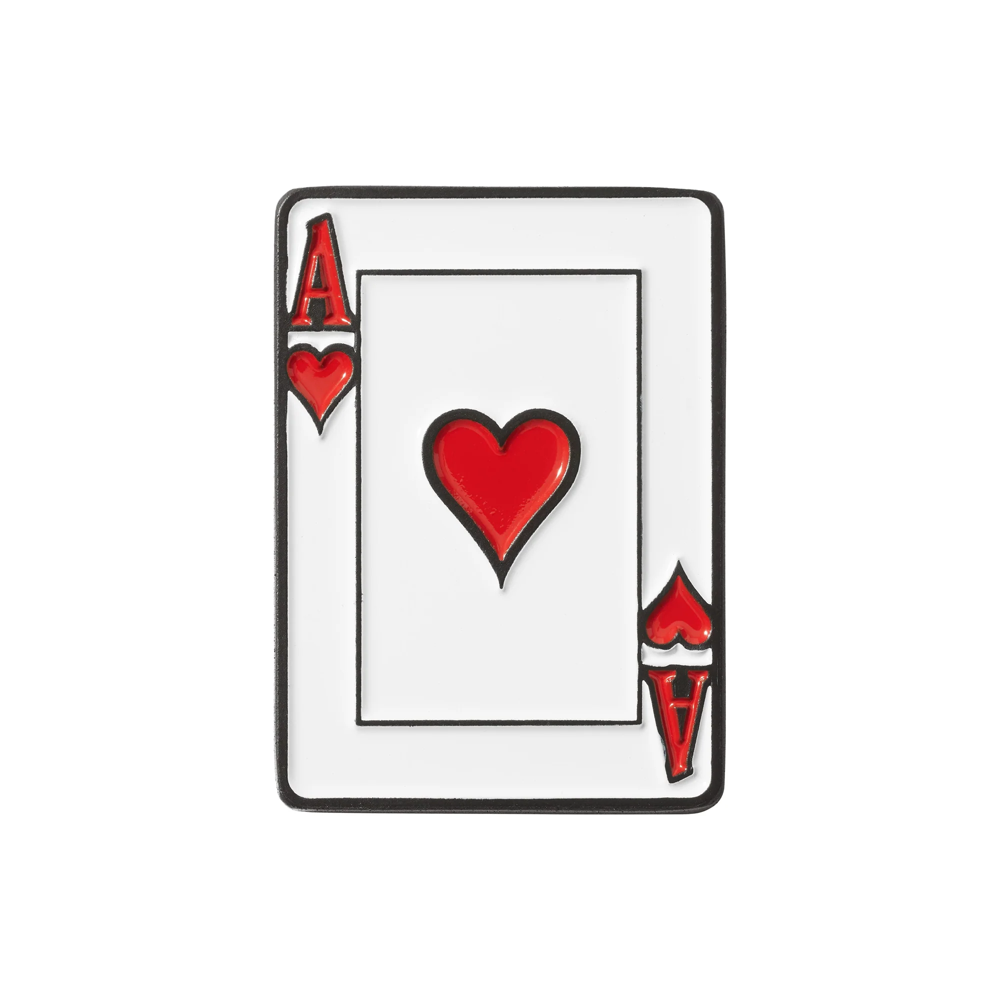 Luna Links Ace Of Hearts Golf Ball Marker - / One Size