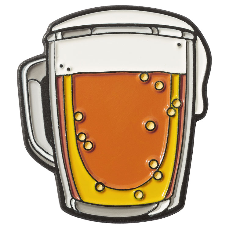 Luna Links Beer Golf Ball Marker