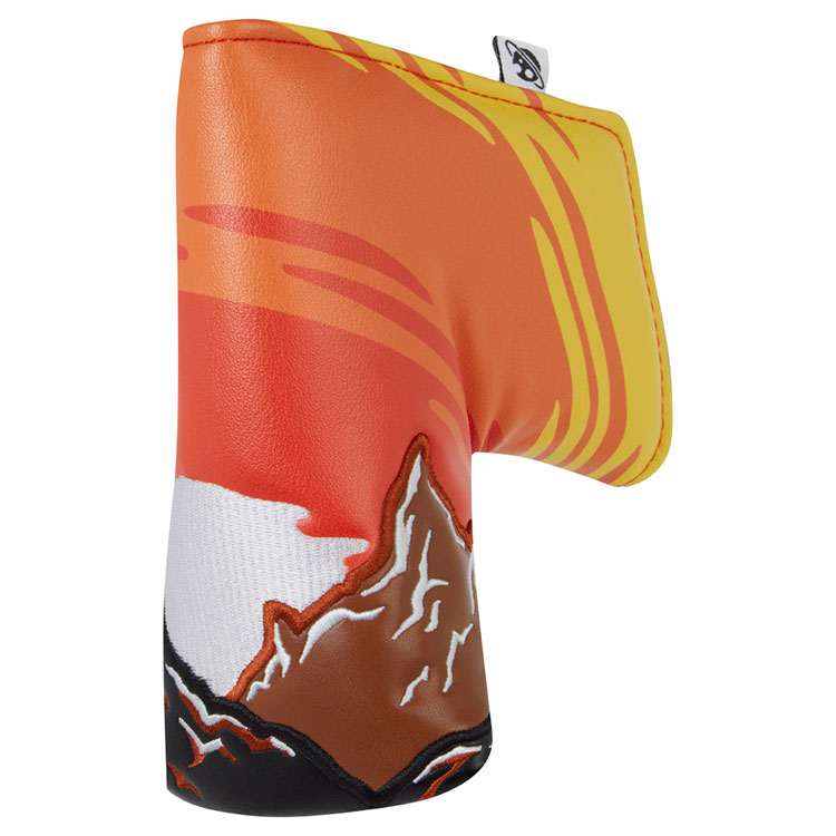 Luna Links Landscape Yellow Blade Putter Headcover