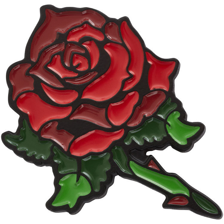 Luna Links Rose Golf Ball Marker
