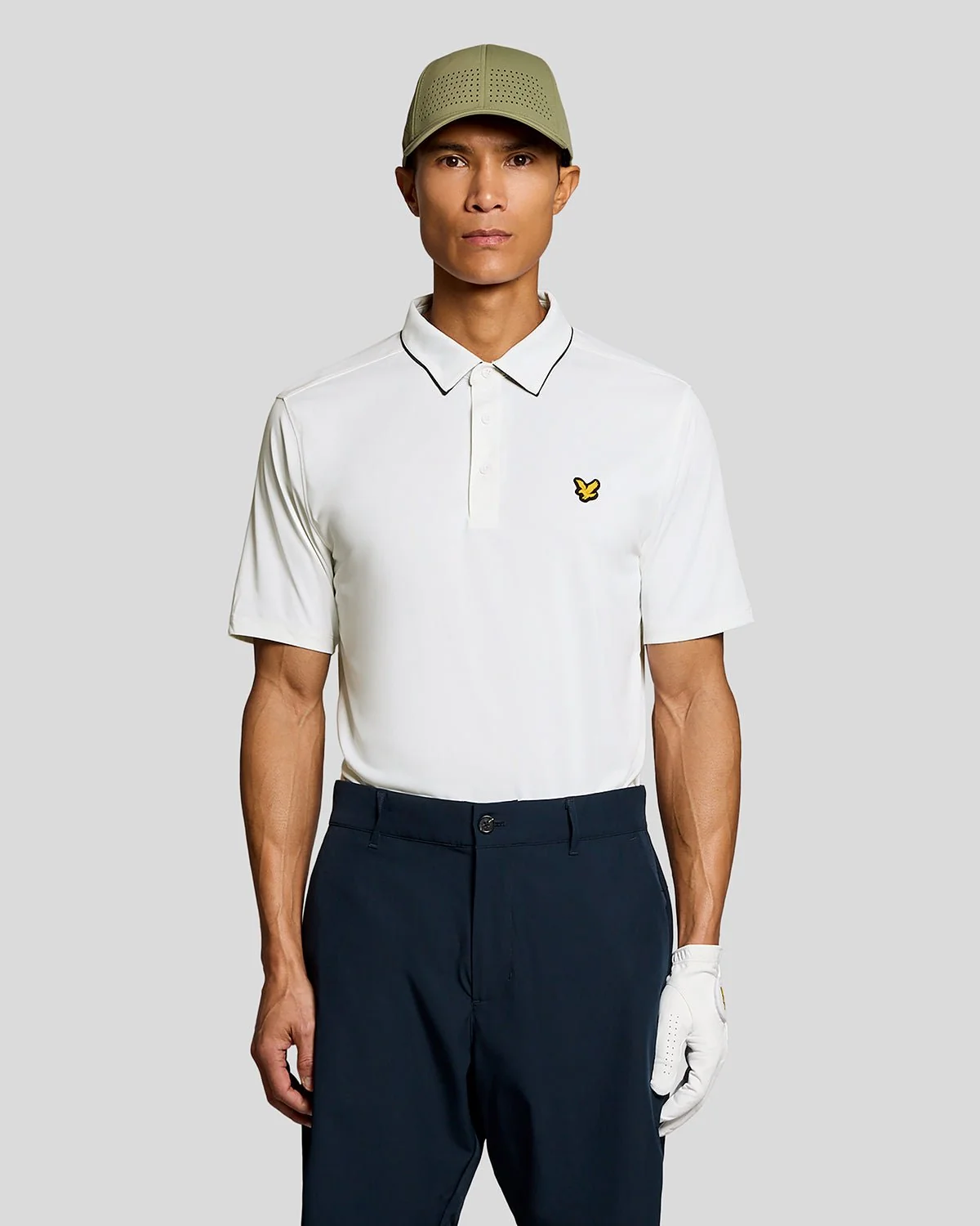 Lyle & Scott Contrast Collar Polo In