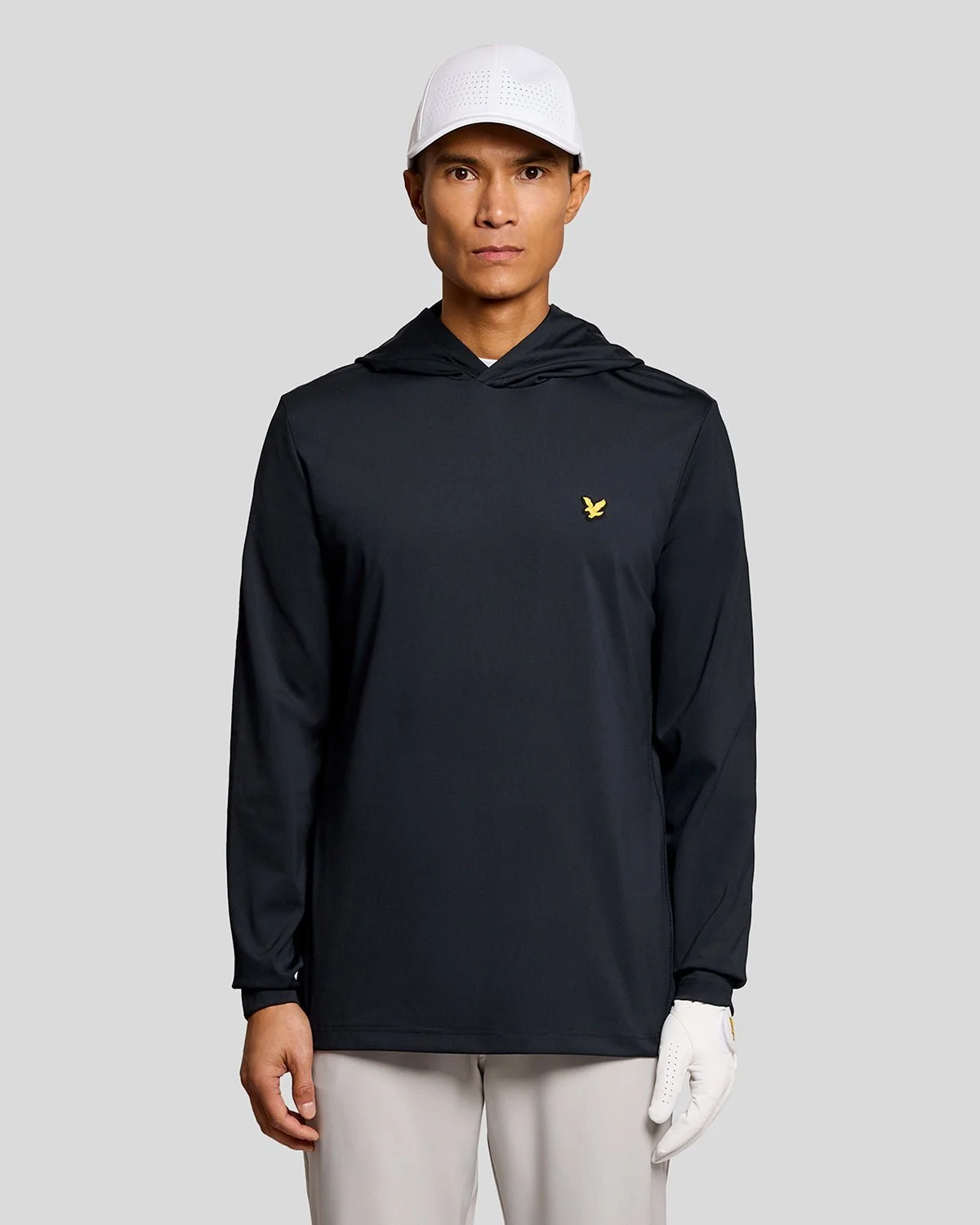 Lyle & Scott Hooded Midlayer In