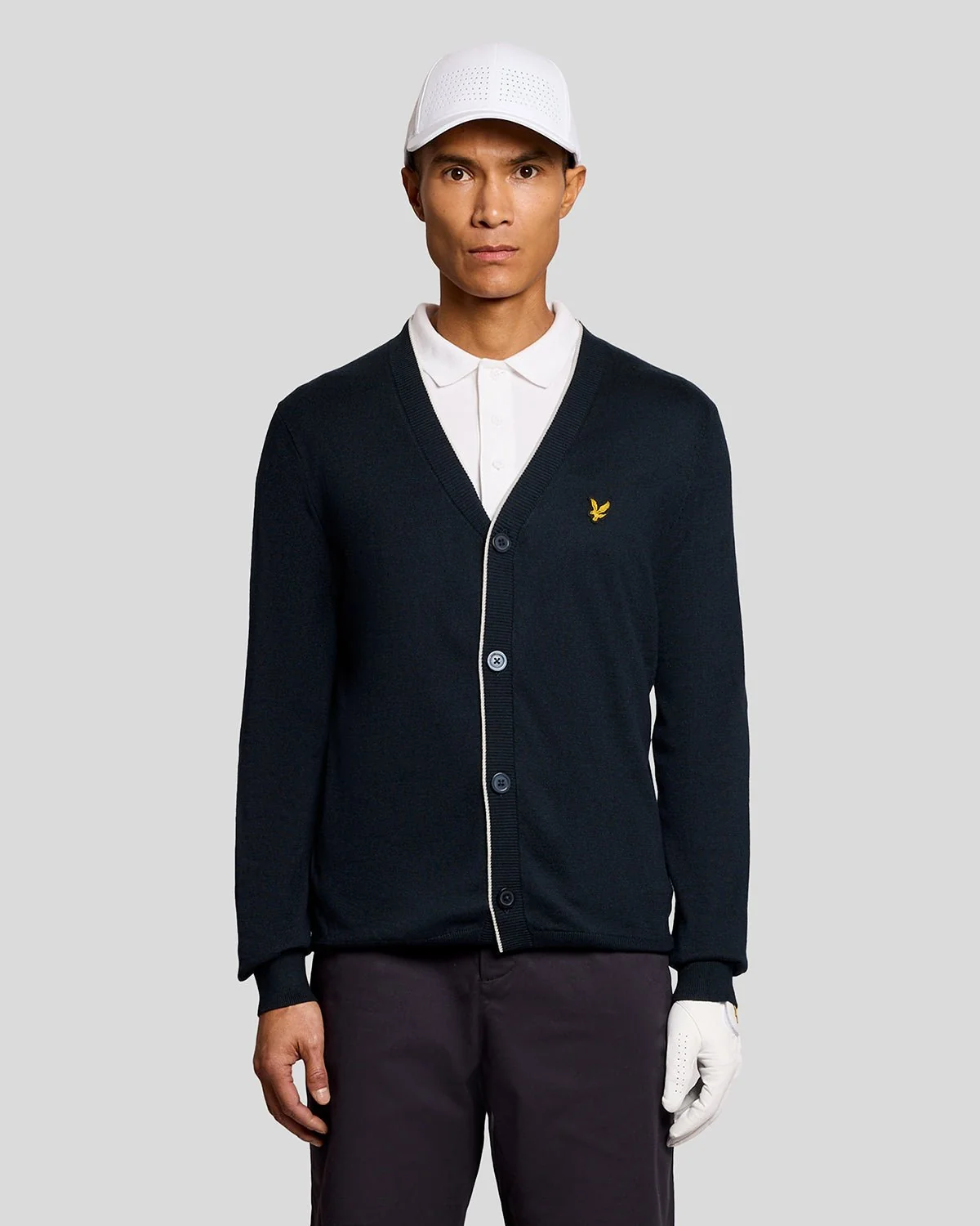 Lyle & Scott Knitted Cardigan In