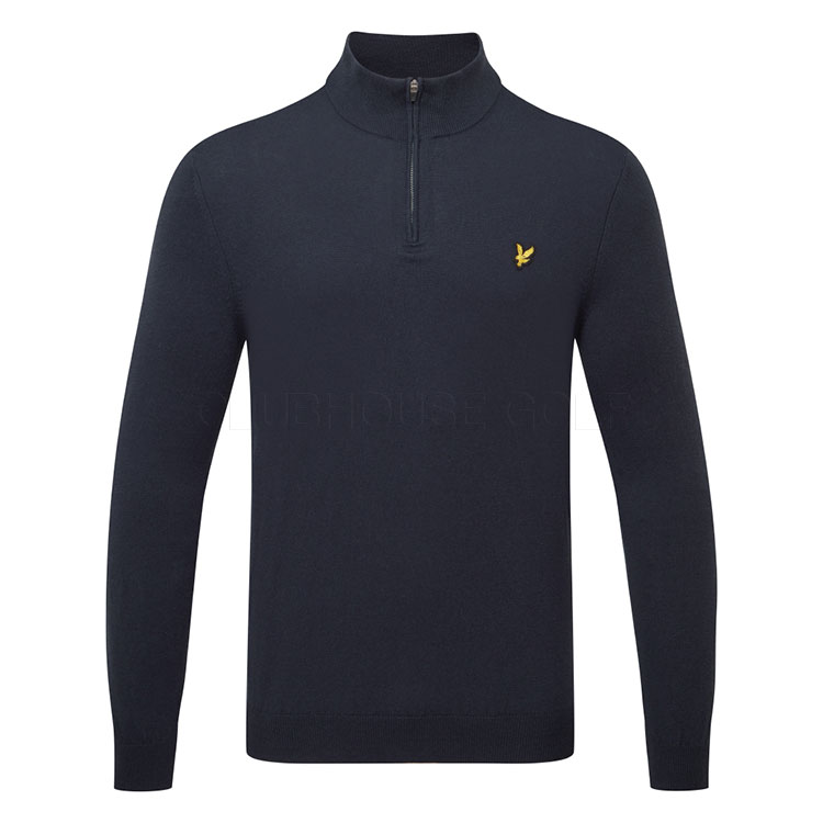 Lyle & Scott Knitted Zip Sweater Kn2460 Z271