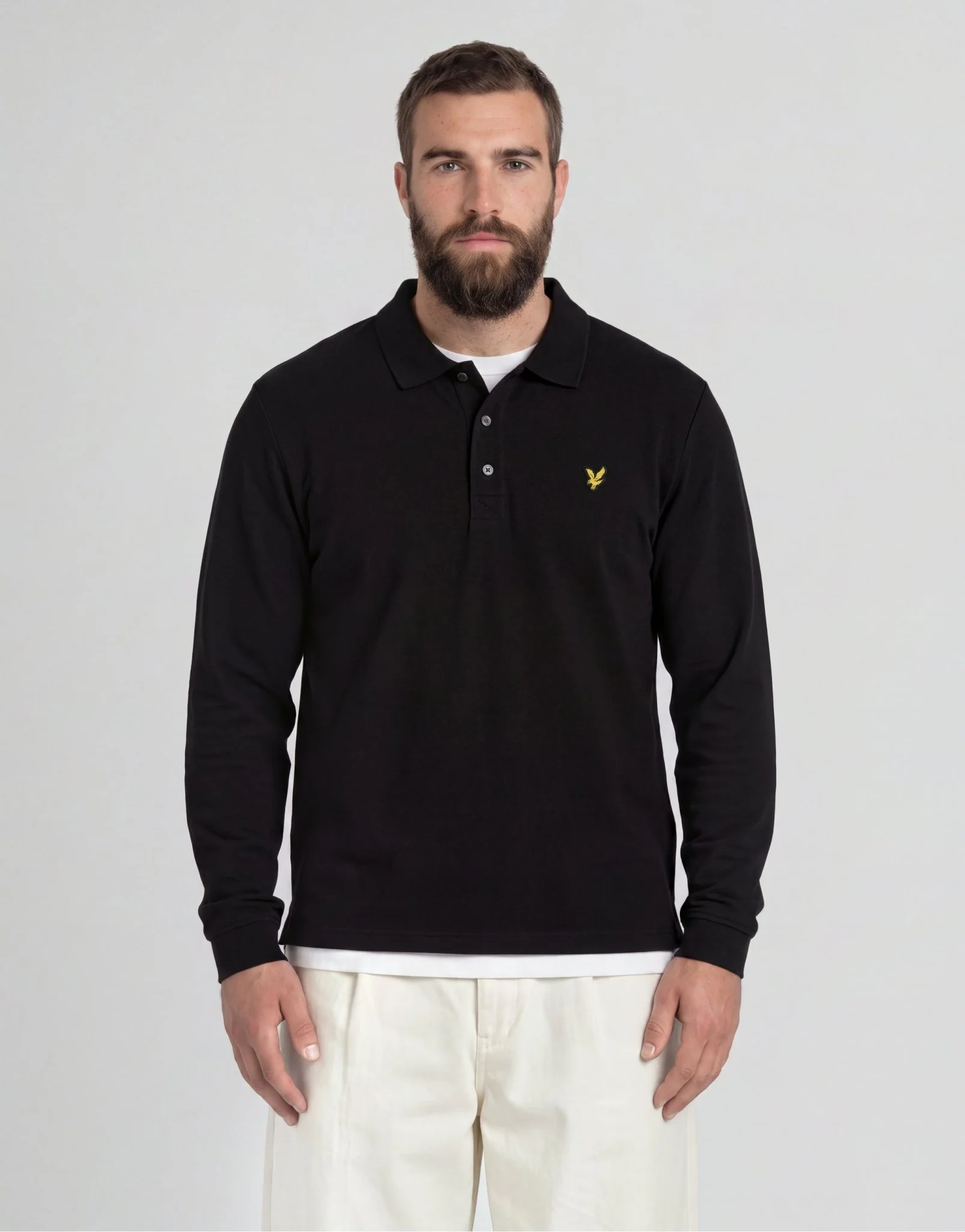Lyle & Scott Long Sleeve Polo Plus