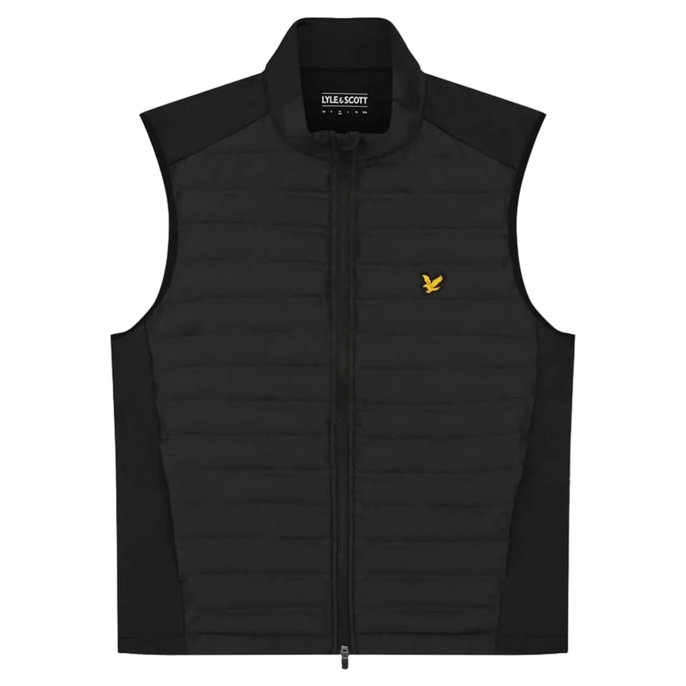 Lyle & Scott Quilted Full Zip Gilet Hybrid