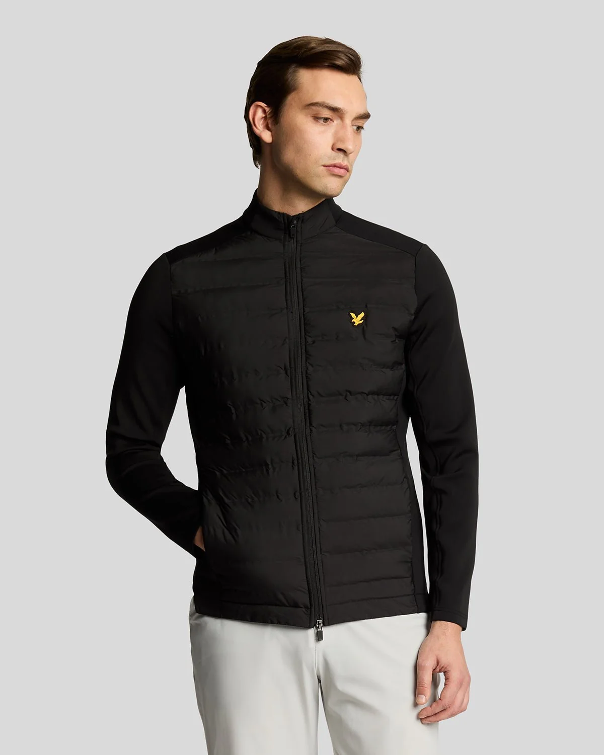 Lyle & Scott Quilted Jacket In Hybrid