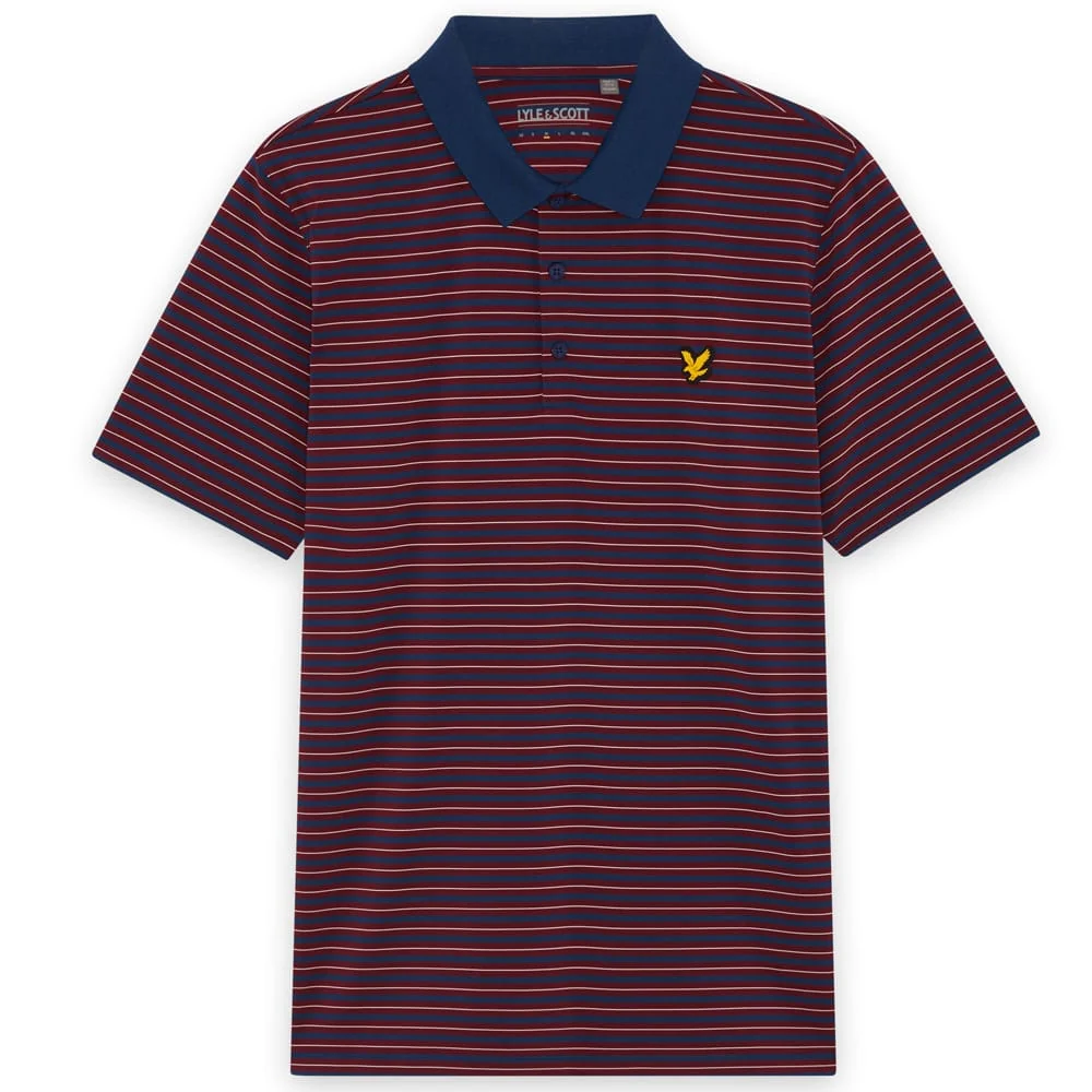 Lyle & Scott Striped Polo