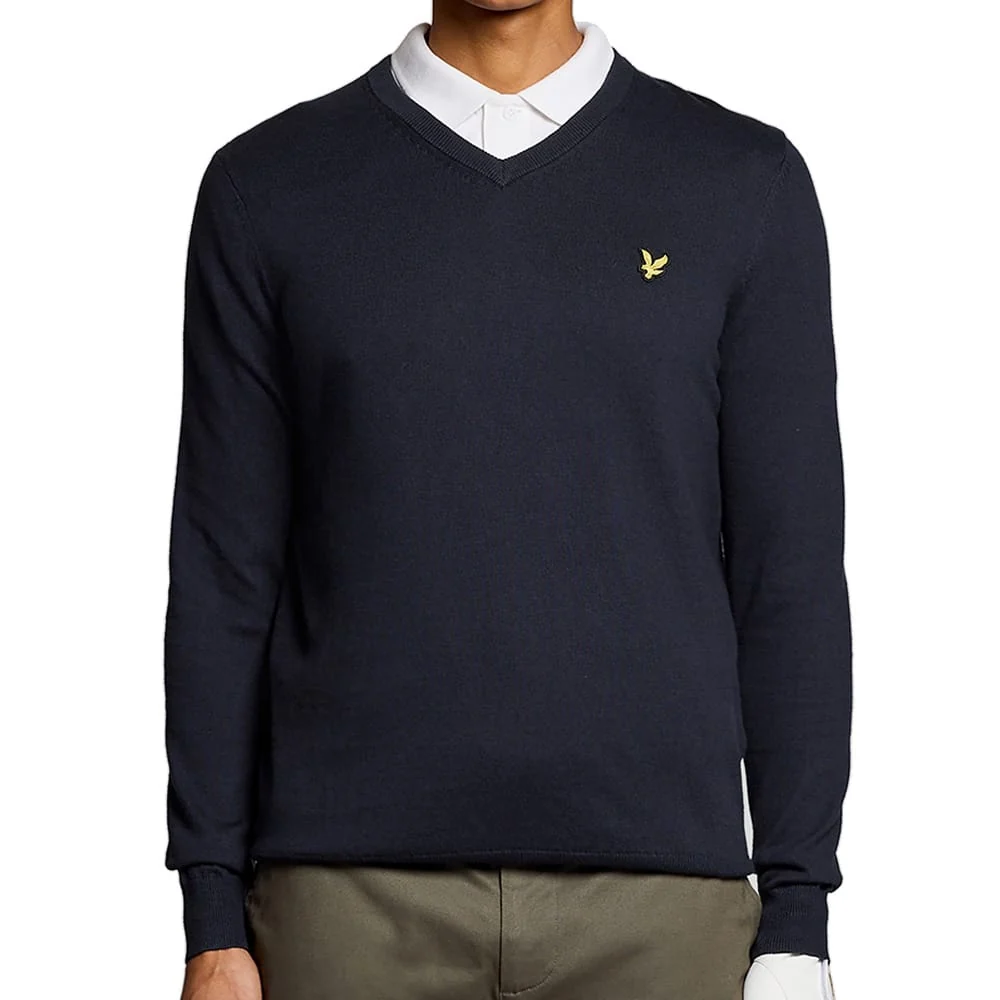 Lyle & Scott V Neck Pullover