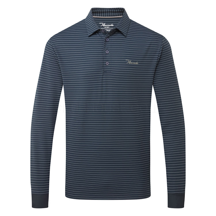 Macade Course Long Sleeve Polo Msw2658003