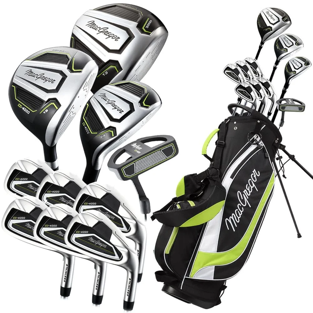 Macgregor CG4000 11-Piece Stand Bag Package Set - Steel
