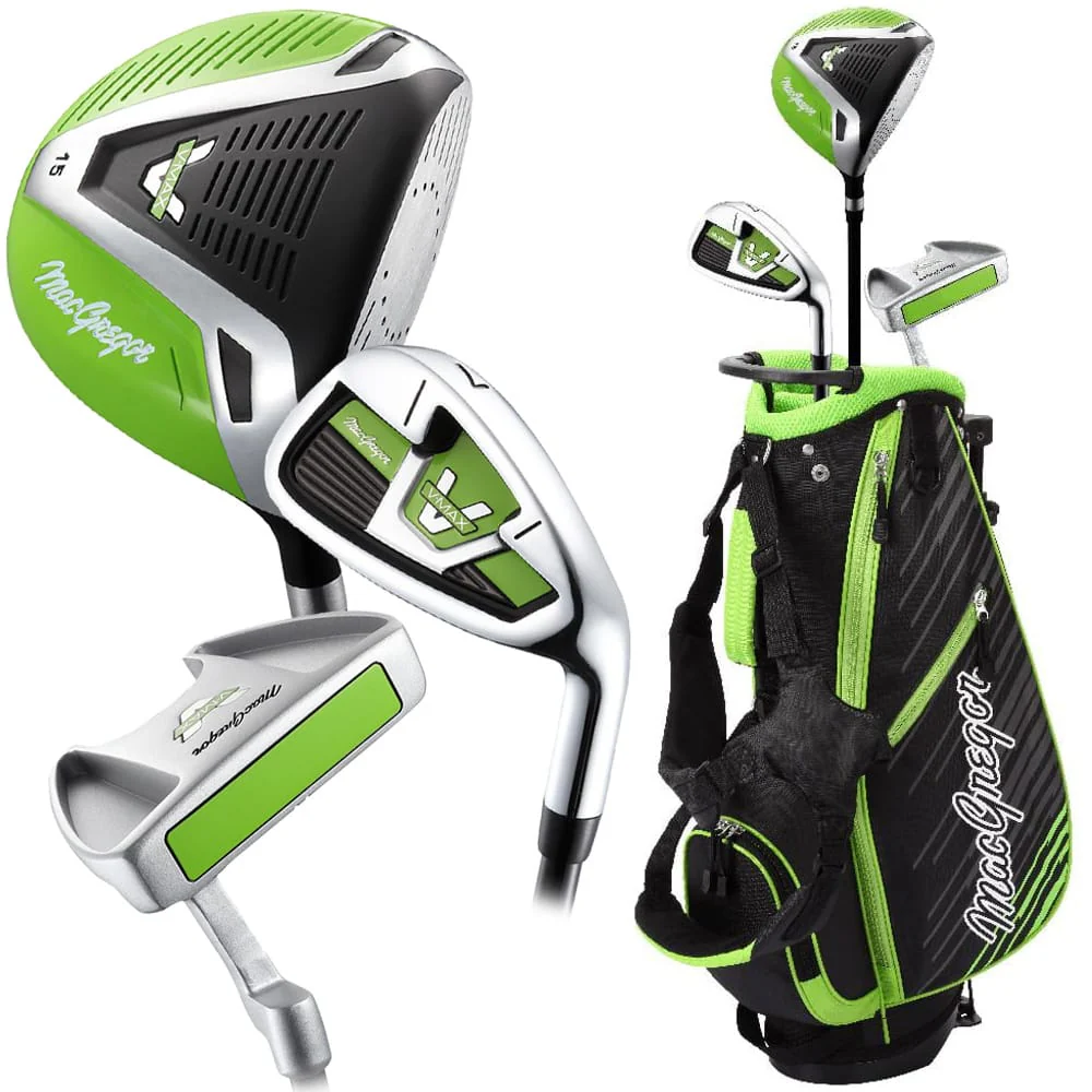 Macgregor V-MAX Junior 4-Piece Stand Bag Package Set - (Ages 3-5)
