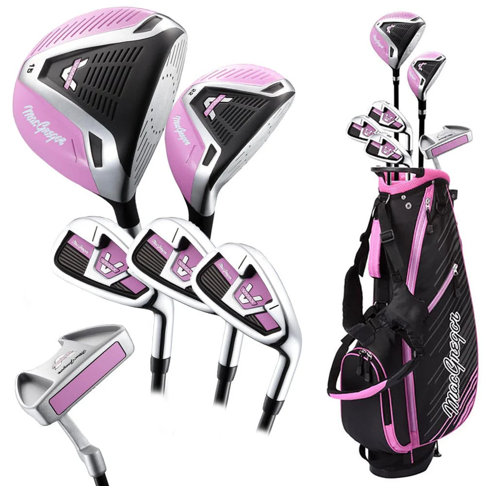 Macgregor V-MAX Junior 7-Piece Stand Bag Package Set - (Ages 9-12)