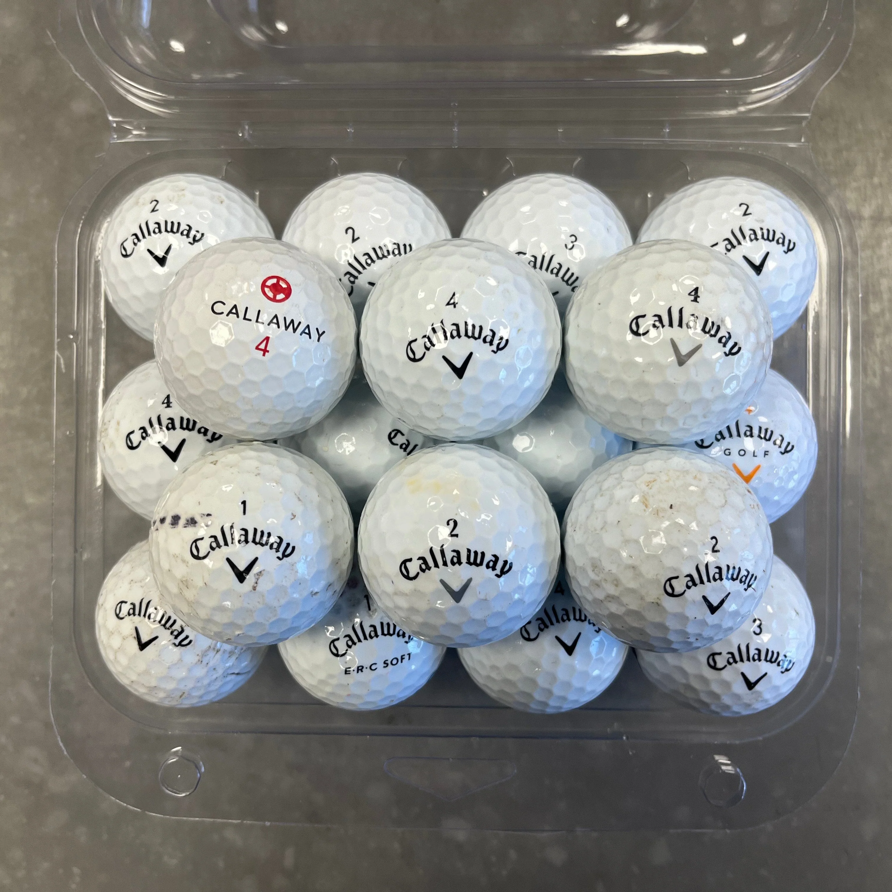 Major Golf Direct Callaway Grade C Recycled Balls