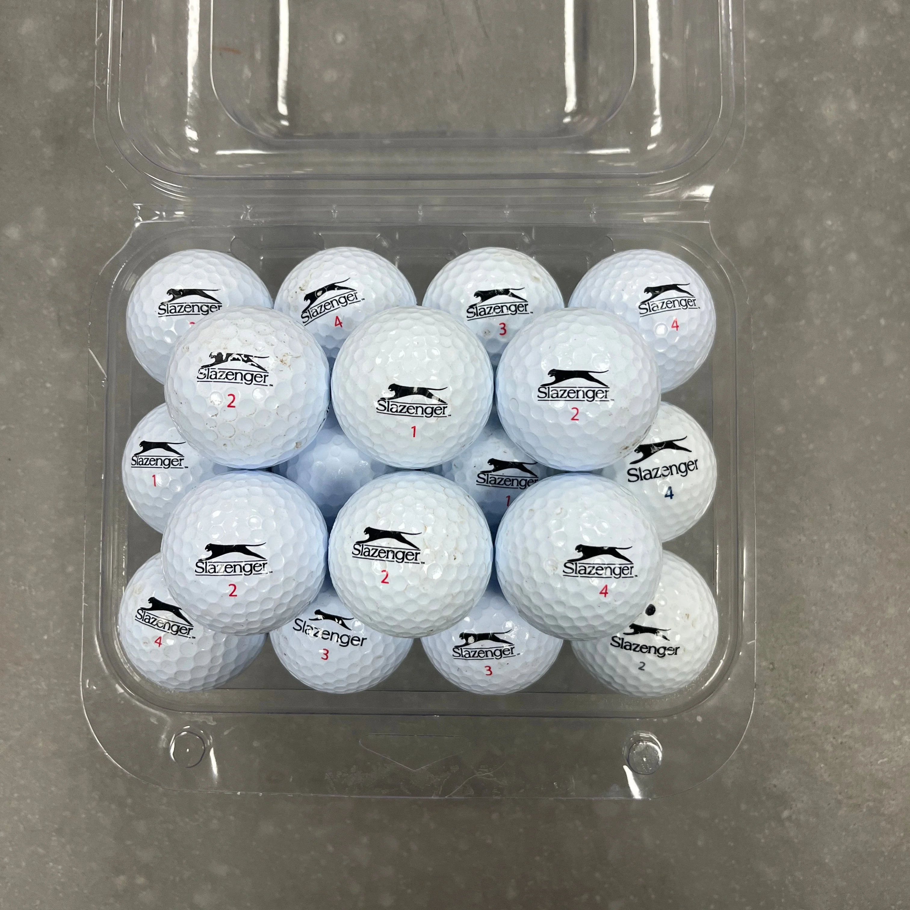 Major Golf Direct Slazenger Grade C Recycled Balls