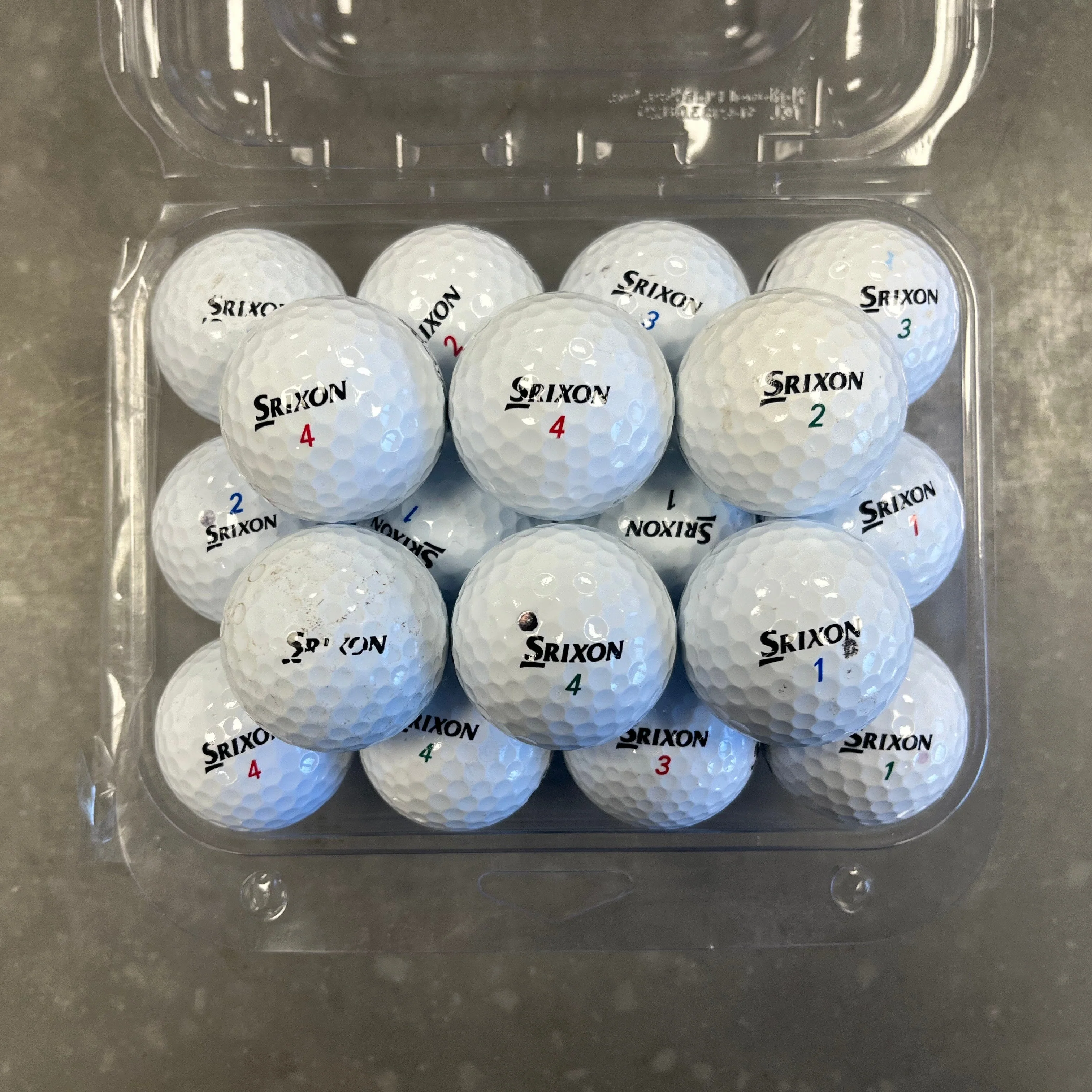 Major Golf Direct Srixon Grade C Recycled Balls