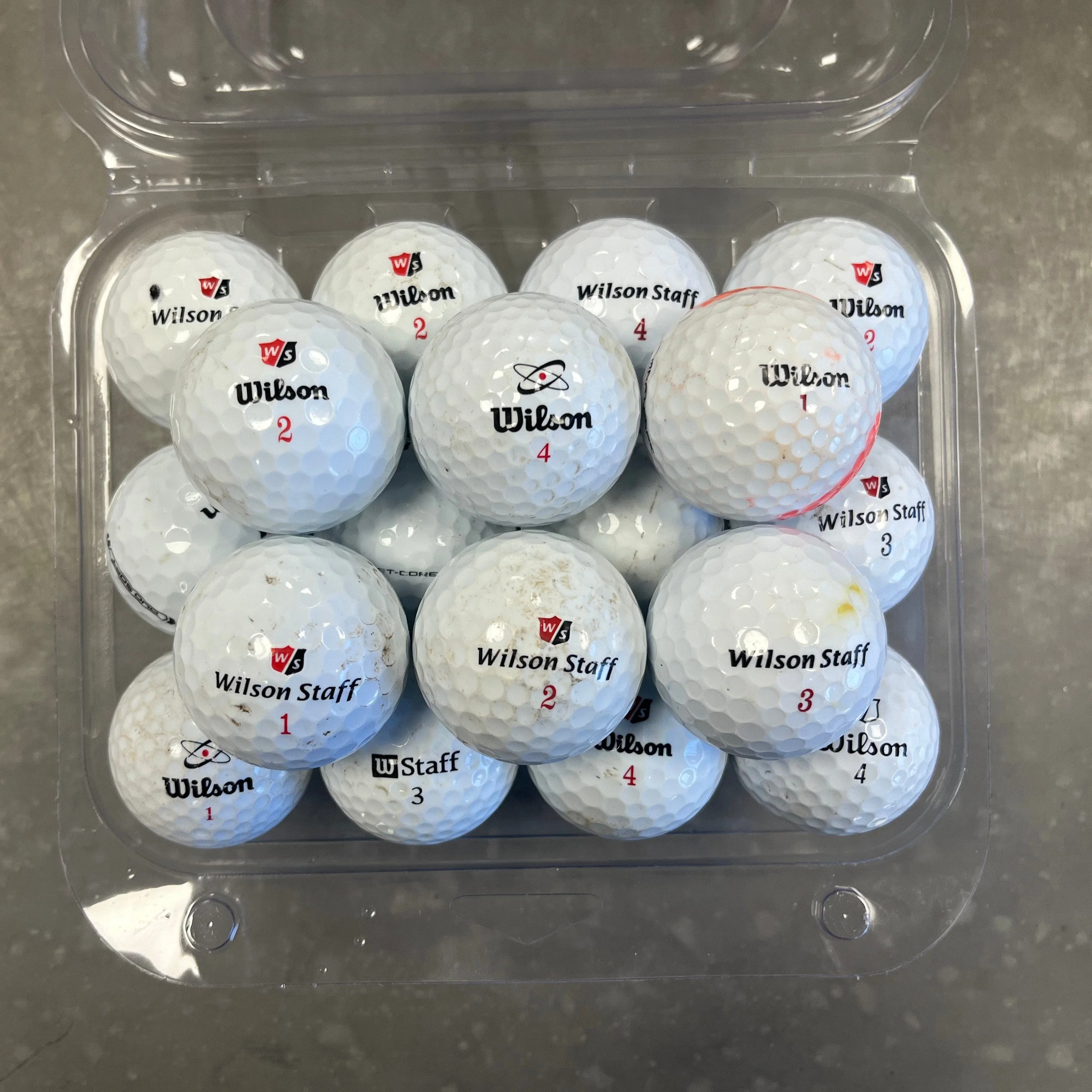 Wilson Staff Grade C Recycled Balls