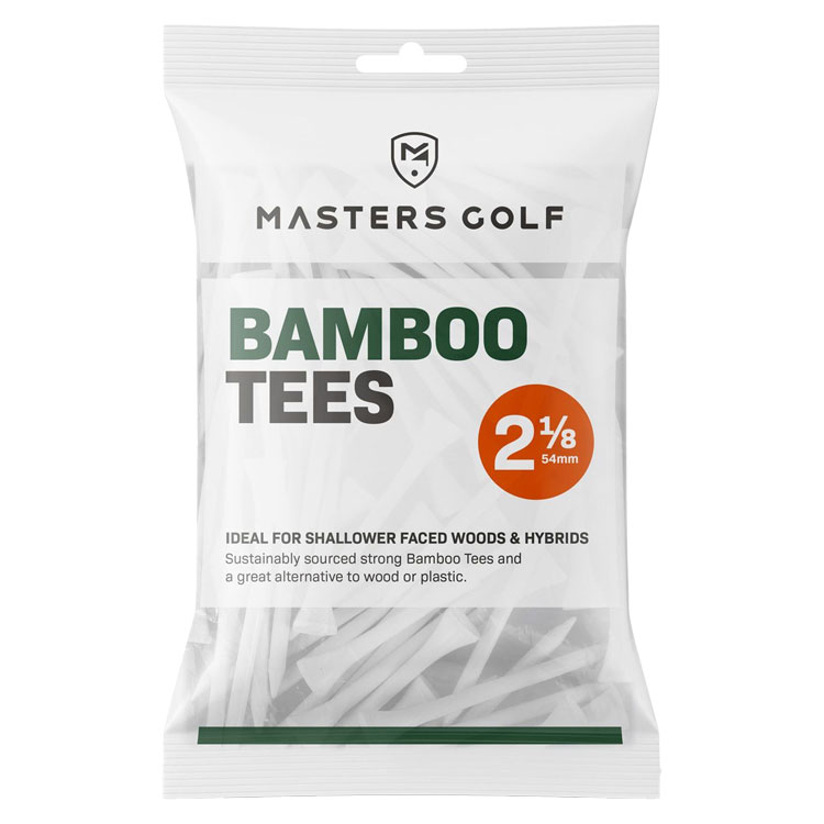 Masters 2 1/8" Bamboo Golf Tees (25 Pack)