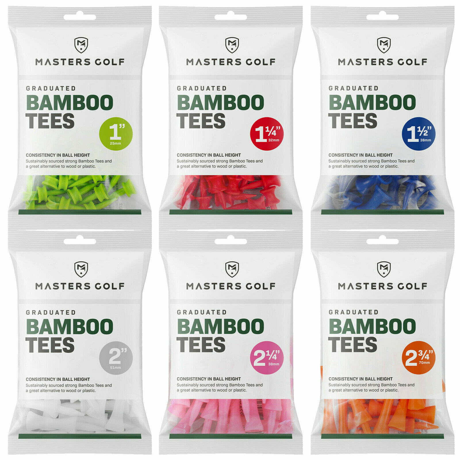 Masters BAMBOO GOLF CASTLE TEES