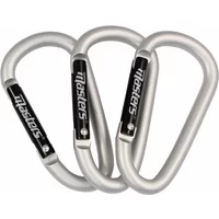 Masters CARABINER CLIPS GOLF TOWEL - X 3 PACK