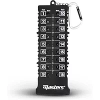 Masters GOLF 18 HOLE SCORECARD COUNTER