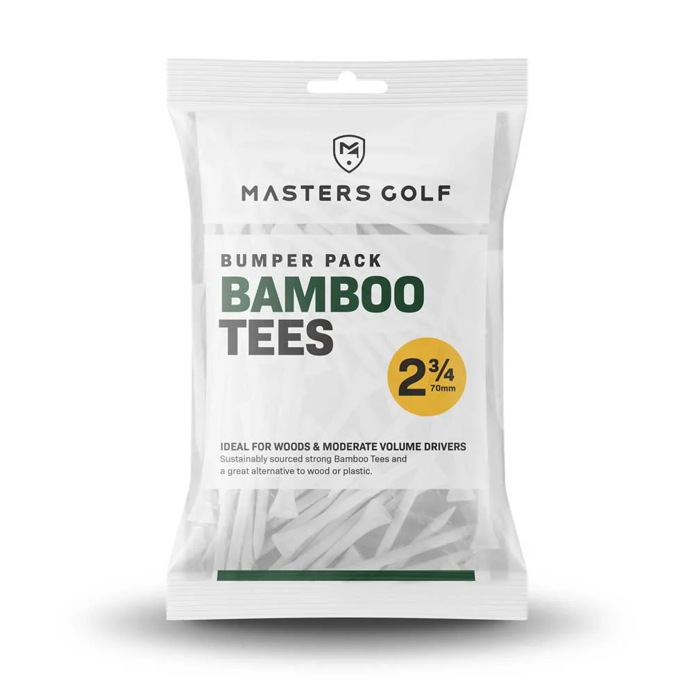 Masters Golf Bamboo Standard Tees Bumper Pack - 2 3/4"