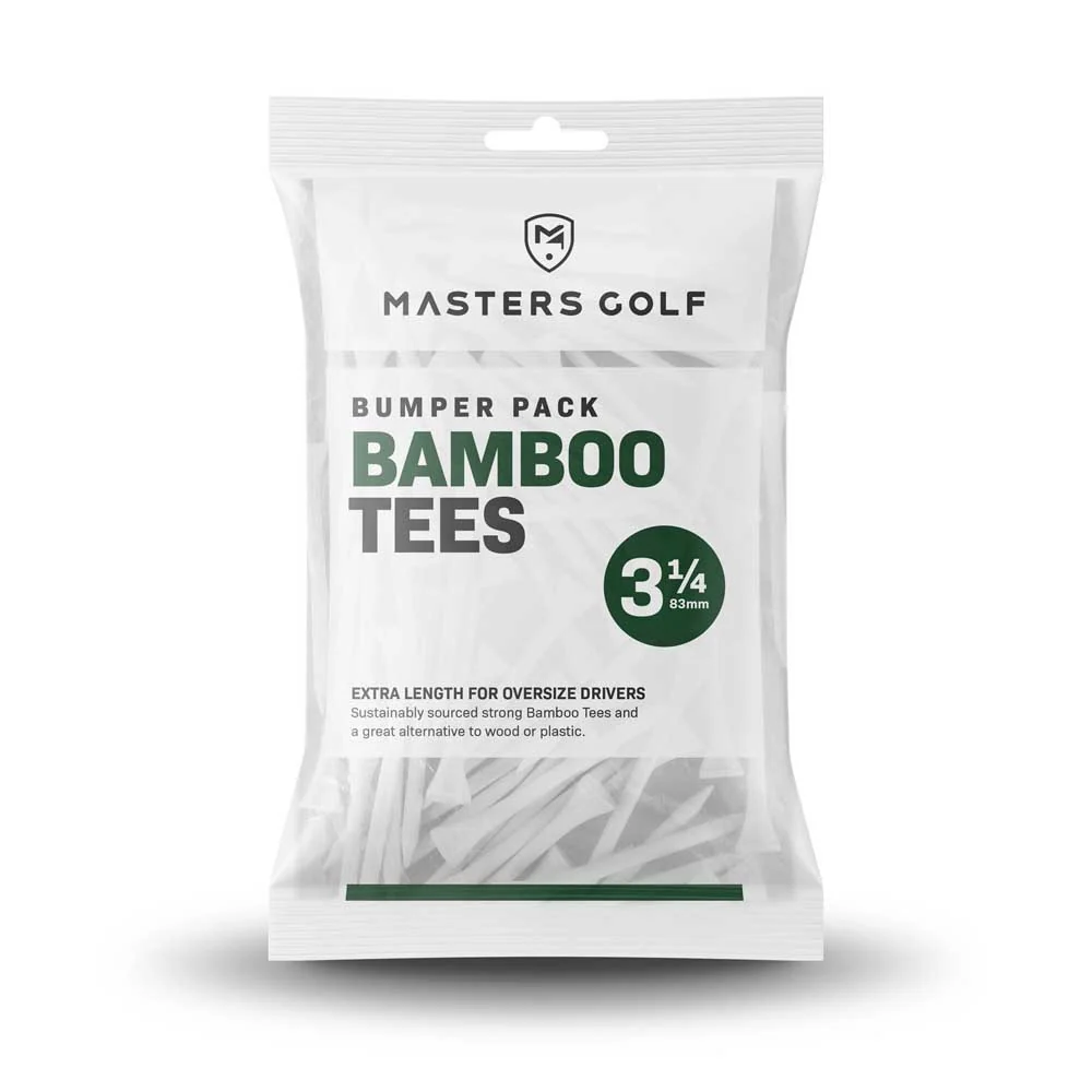 Masters Golf Bamboo Standard Tees Bumper Pack - 3 1/4"