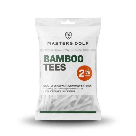 Masters Golf Bamboo Tees 2 1/8" Bag 25 Qty