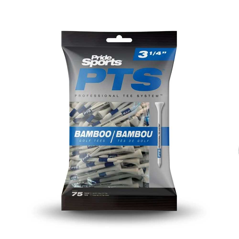 Masters Golf Pride PTS Bamboo Tees 3 1/4" - 3 1/4"