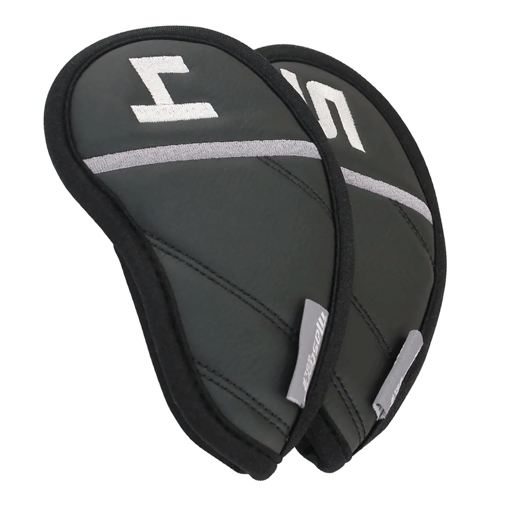 Masters HEADKASE PU LEATHER GOLF IRON HEAD COVERS / 4-SW
