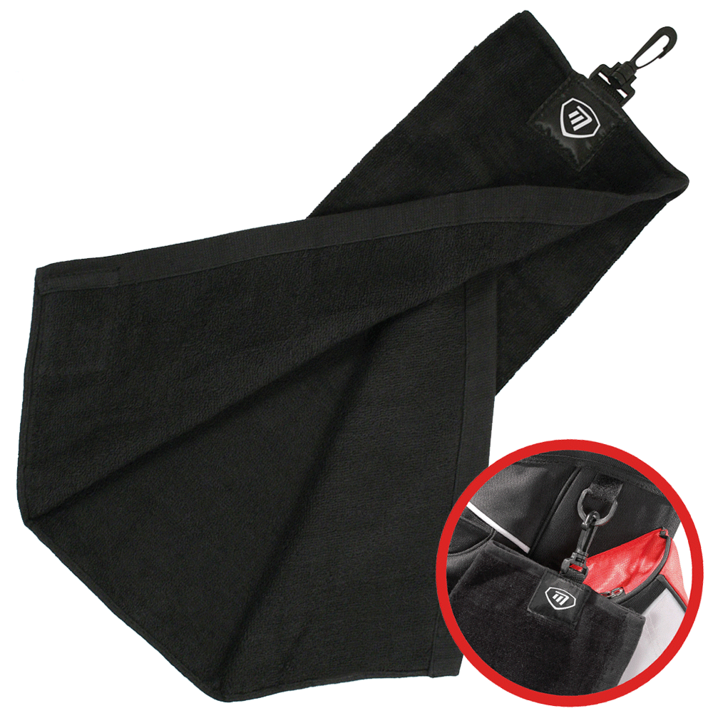 Masters TRIFOLD DELUXE VELOUR GOLF TOWEL