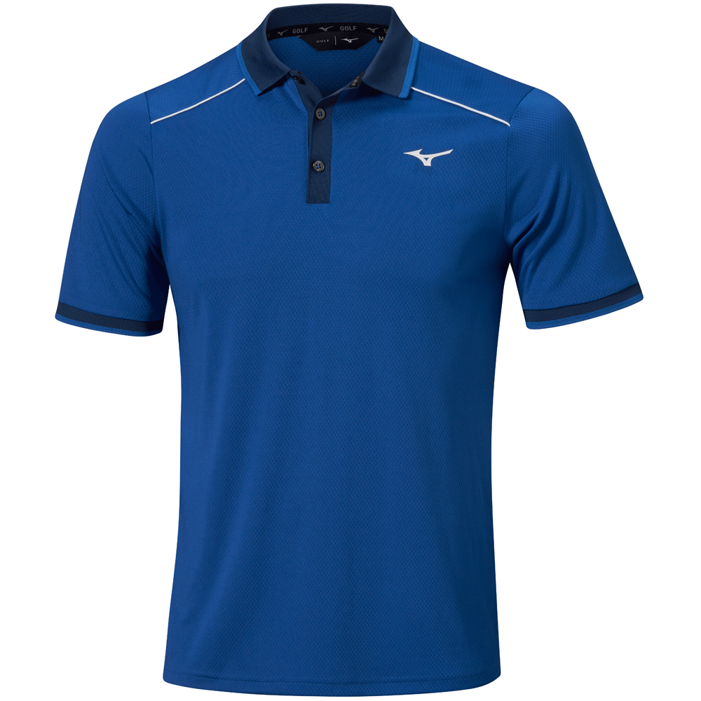 Mizuno 2026 Rib Knitted Polo Surf Web