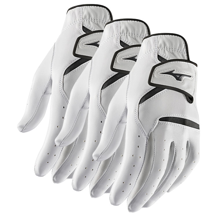 Mizuno JPX Golf Glove (3 Pack) (Right Handed Golfer)