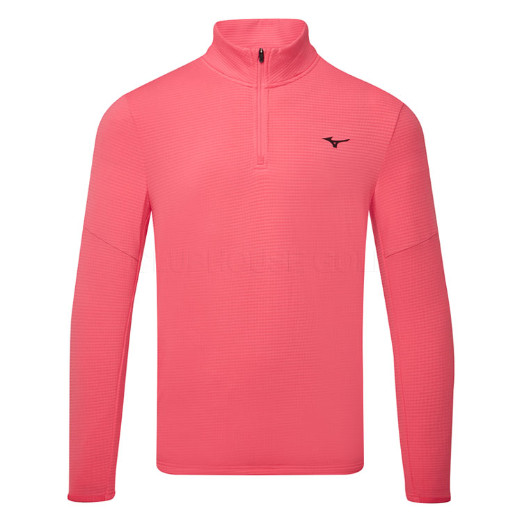 Mizuno Matrix Tech Zip Sweater Neon Flare 52gcb041