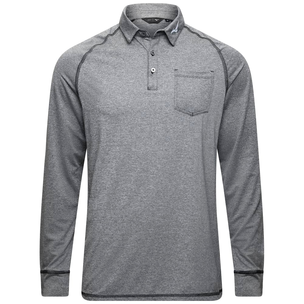 Mizuno Melange Longsleeve Polo