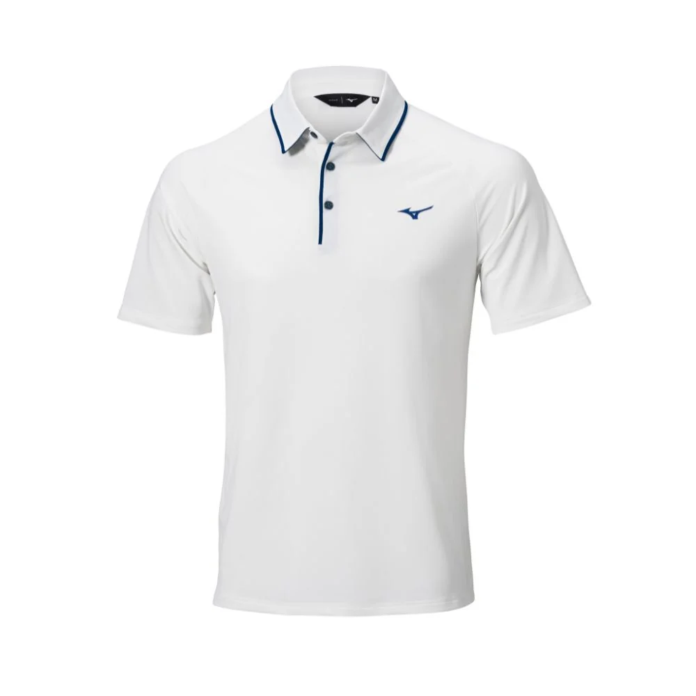 Mizuno Piqu Short Sleeve Polo 2026 Optic
